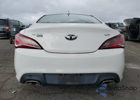 2013 Hyundai Genesis Coupe 2.0T из США, поврежденный, VIN KMHHT6KD1DU086104